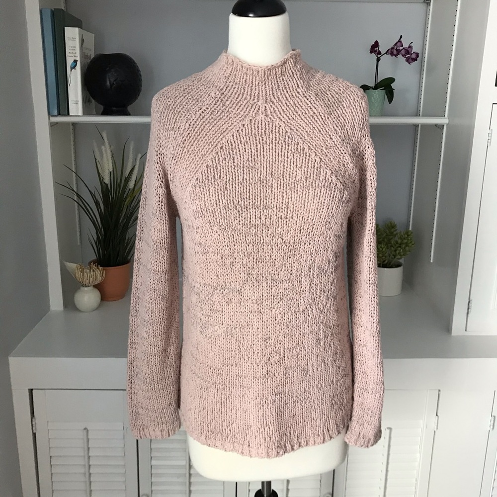 Nic & Zoe | Power Move Mock Neck Pullover | S